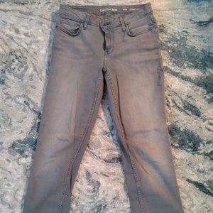 Calvin Klein Ultimate Skinny Jeans Gray Size 8